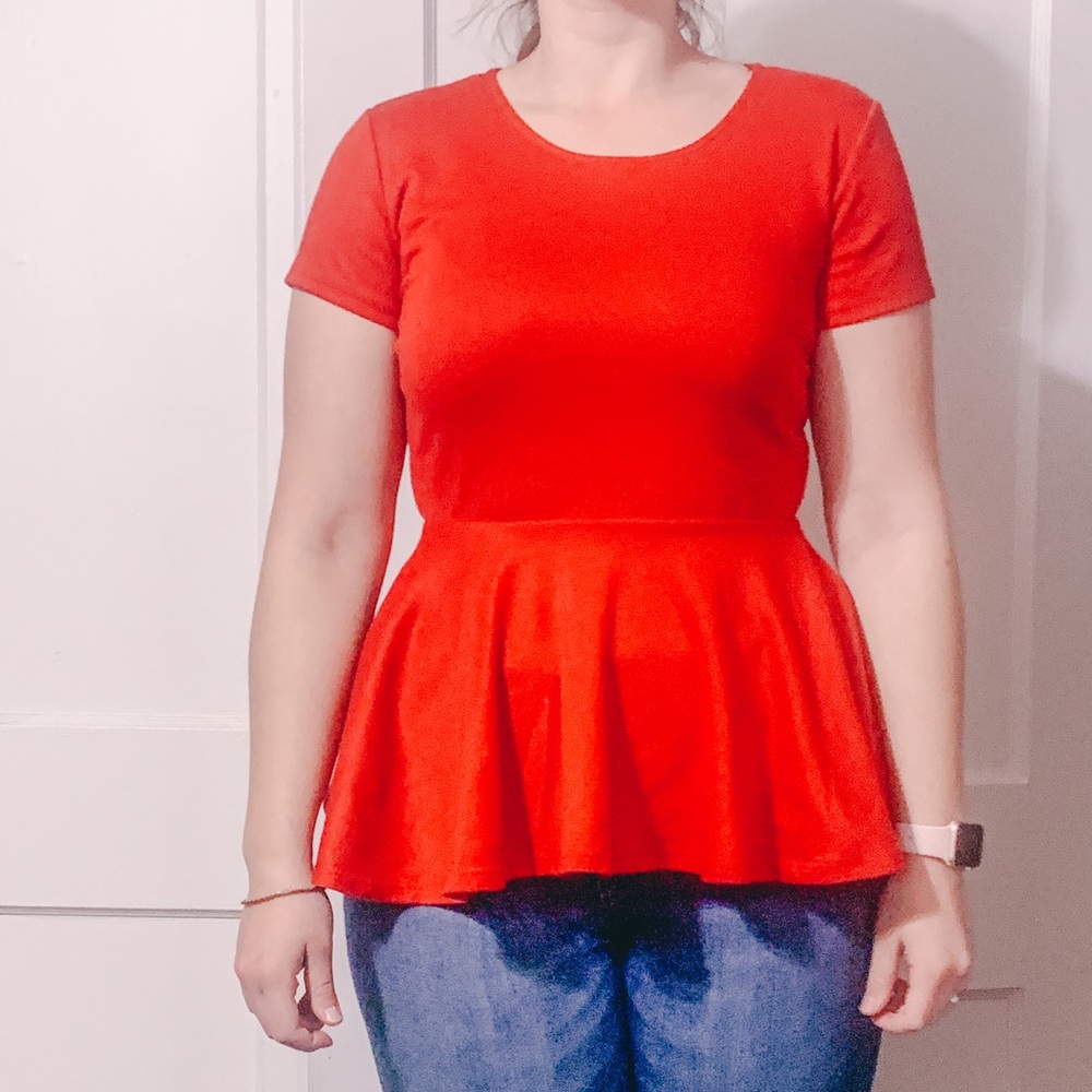 Red shirt